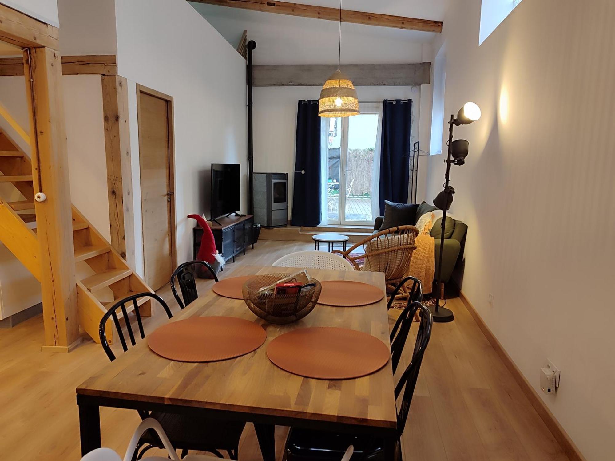 Appartamento Le Chaleureux Loft 1 Minute Du Tram Lingolsheim Esterno foto